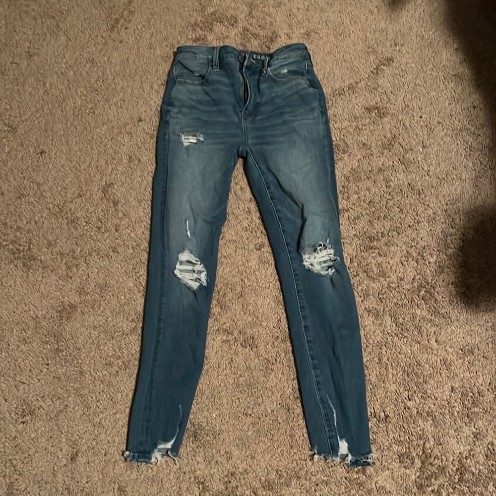 American Eagle Super Hi Rise Dream Jean
